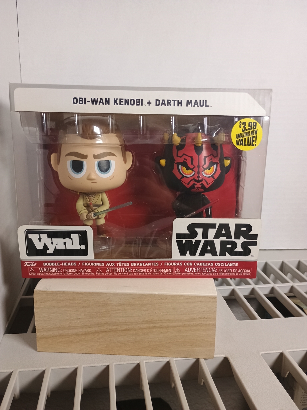 Funko Star Wars Obi-Wan Kenobi & Darth Maul Vynl. Vinyl Figure 2-Pack. 2-Pack
